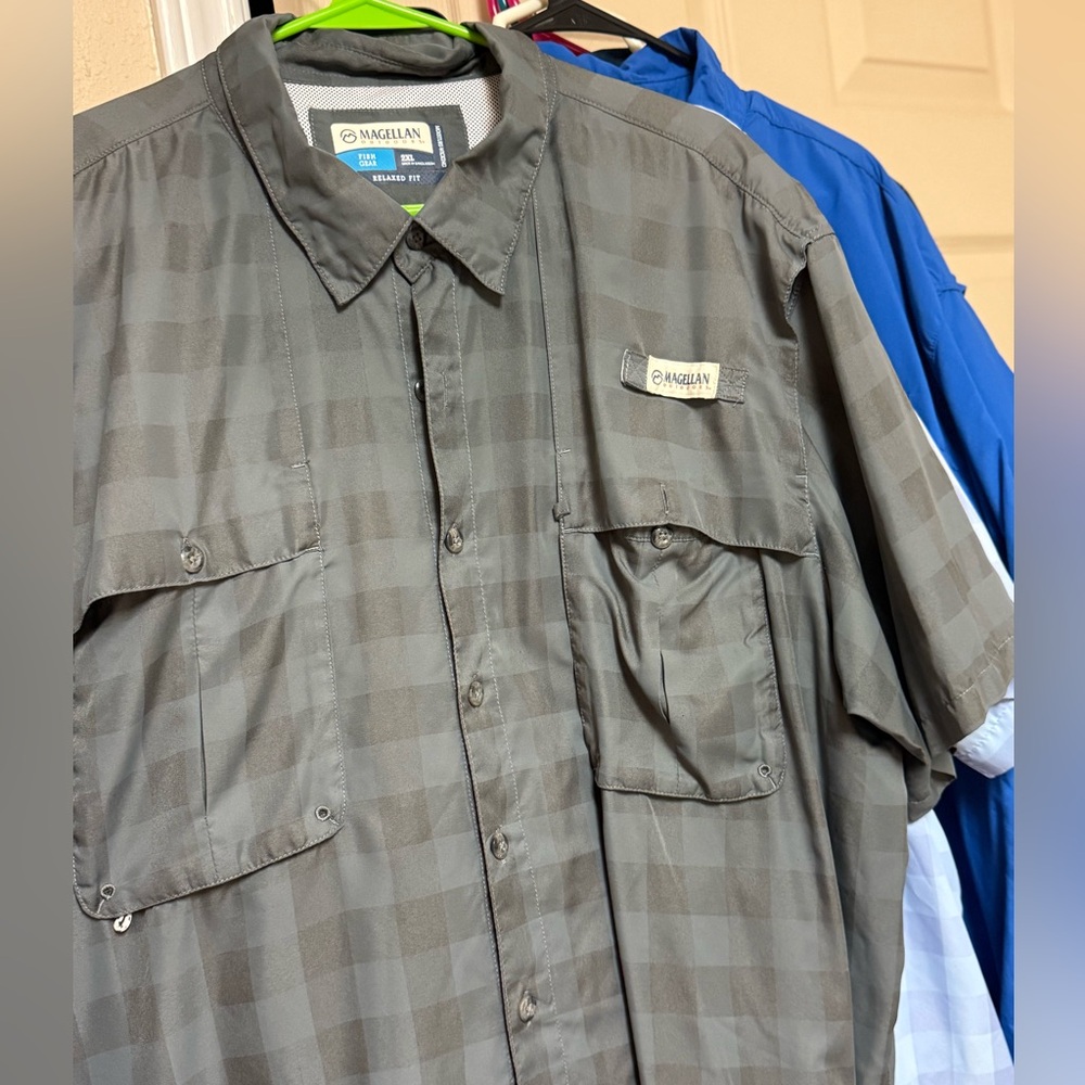 Mens 2X Columbia, Magellan, and Duluth Short Sleeve Button Up’s
